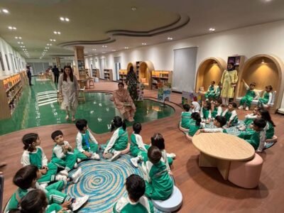 Fostering a Culture of Reading: Ms. Basarat Kazim Visits NSCoE to Promote Early Childhood Literacy